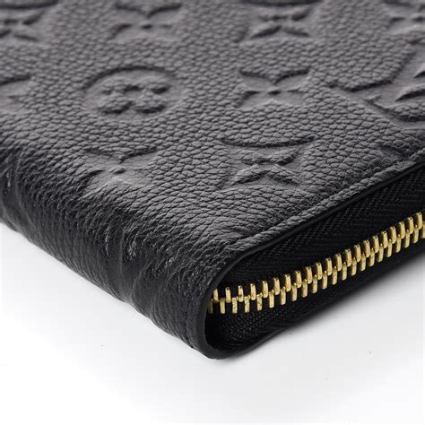 louis vuitton zippy wallet black